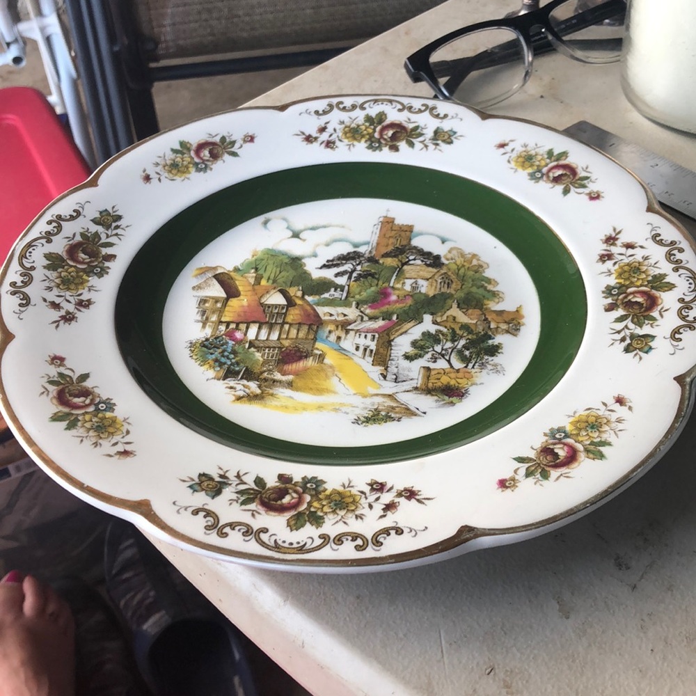 Vintage plate